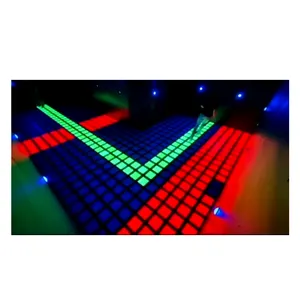 หมวก Activate Game Floor Led 30X30ซม. ห้องเต้นรำ Interactive Light เกมแอคทีฟ Led Floor