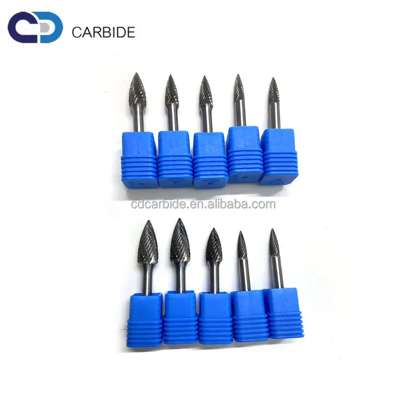 Factory Wholesale SG Die Grinder Bits Rotary Burrs Burr Mill Rotary File Carbide Burr