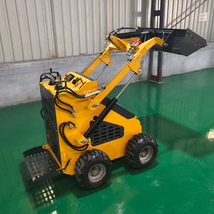 Moins cher EPA EURO5 Track/Skid Steer <span class=keywords><strong>Godet</strong></span> à roues Mini chargeur Stand sur Skid Steer avec seau - Product Image 2