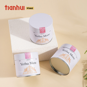 Caja Rectangular de Cartón Tianhui con Latas Metálicas Herméticas, Caja de Embalaje Personalizada para Té, para Guardar <span class=keywords><strong>Yerba</strong></span> <span class=keywords><strong>Mate</strong></span> y Hierbas Secas - Product Image 5