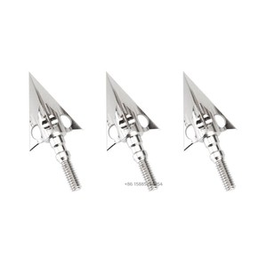 Flechas <span class=keywords><strong>Vitus</strong></span> Bow125gr para Caza, Puntas de Flecha Plateadas, Nuevo Diseño, Alta Precisión, Buena Resistencia a la Corrosión, Resistentes para Caza - Product Image 2