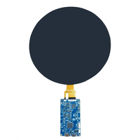 Écran LCD TFT IPS circulaire Saida 8 pouces 1080x1080 avec circuit intégré de pilote FT8201S, fonction écran tactile MIPI vers carte de port