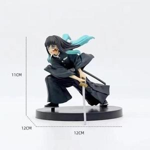 Série de figurines Demon Slayer Tanjiro Cheveux noirs Zenitsu Izanami Kyojuro Rengoku <span class=keywords><strong>Mitsuri</strong></span> Kanroji Modèles en verre de collection Japon - Product Image 2
