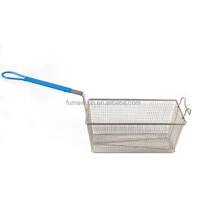 घर और रसोई लोहे के सस्ते <span class=keywords><strong>pvc</strong></span> गैर-परम हैंडल फ्रेंच फ्राई धारक वाणिज्यिक फ्राई टोकरी तेल स्ट्रेनर - Product Image 2