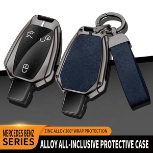 Custom Logo <span class=keywords><strong>Benz</strong></span> nuovo stile portachiavi per auto custodia in lega di zinco chiave a distanza custodia accessorio per auto - Product Image 5