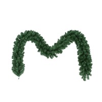 Guirlande de Noël en rotin artificiel, couronne en PVC ignifuge, décorations suspendues pour les fêtes de Noël et la décoration intérieure
