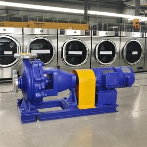 Pompe centrifuge chimique horizontale à aspiration axiale simple étage en acier inoxydable IH, 4 pouces, moteur OEM IH100-80-125 - Product Image 2