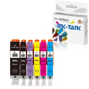Cartuccia d'inchiostro compatibile PGI 680 CLI 681 XXL 680XL 681XL PGI680 CLI681 CLI-681 cartuccia d'inchiostro compatibile <span class=keywords><strong>per</strong></span> stampante <span class=keywords><strong>Canon</strong></span> Pixma TR7660 - Product Image 1