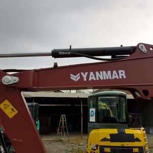 Excavadora Yanmar Vio55 3 de segunda mano, importada, premium, con giro de cola cero, 26 kW, 5500 horas, ahorro de combustible, duradera, para construcción residencial. - Product Image 5