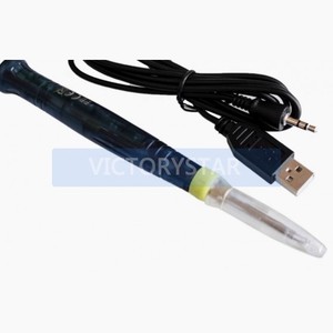 Mini USB soldering iron ferroelectric pen household student mobile phone repair toolAttentionWhen removing the cap of the solder - Product Image 1