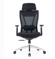 Chaise de bureau ergonomique moderne haut de gamme, inclinable, personnalisable, en maille, pour le gaming, le travail sur ordinateur, pivotante, pour bureau de direction et atelier