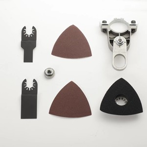 Adaptateur de conversion pour meuleuse d'<span class=keywords><strong>angle</strong></span> en rainureuse, tête universelle avec lame de scie pour modèles 100/125 mm, outil de travail du bois - Product Image 5