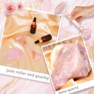 <span class=keywords><strong>Rodillo</strong></span> Facial y Gua Sha <span class=keywords><strong>de</strong></span> <span class=keywords><strong>Cuarzo</strong></span> <span class=keywords><strong>Rosa</strong></span> Natural <span class=keywords><strong>de</strong></span> Alta Calidad, Herramienta <span class=keywords><strong>de</strong></span> Masaje Facial con Contorno Impecable para Belleza - Product Image 5