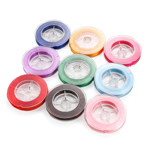 Cordon élastique en cristal, rouleau de 50m, corde à perles super élastique résistante à l'usure pour la fabrication de bracelets, fournitures de bijoux à faire soi-même - Product Image 5