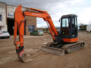 Hitachi ZX55 mini <b>small</b> backhoe equipment Japanese used digger excavator machine with cheap price and spare parts for sal - Product Image 5