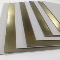 Meilleure vente de feuilles de carton 230gsm 250gsm carton duplex/panneau duplex blanc/panneau duplex