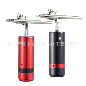 Pompe à air pour nail art tout-en-un, rechargeable, portable, sans fil, alimentation par gravité, vitesse réglable - Product Image 2