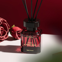 LUFU Ensembles diffuseurs à bâtonnets en pierre de cristal aromatique en gros, étiquette personnalisée de luxe, faible MOQ, non toxique, sans alcool, pour parfum d'ambiance
