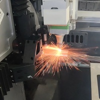 Stealis mesin pemotong profil pipa Medium akurasi tinggi 5 sumbu 3D 6000W sisa pendek otomatis mendukung grafis AI BMP Pdt