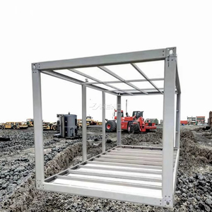 Contenedor Galvanizado Personalizado, Estructura Metálica Prefabricada <span class=keywords><strong>de</strong></span> Acero Ligero, Marcos <span class=keywords><strong>de</strong></span> Ensamblaje Sencillos para Casas, Estructuras <span class=keywords><strong>de</strong></span> Techos para Edificios - Product Image 2