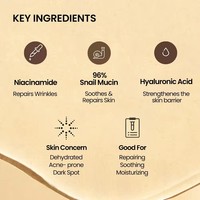 Sérum Visage Hydratant Éclaircissant Anti-Taches à l'Acide Hyaluronique, Peptides et Collagène – Marque Blanche
