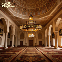 Lustre LED haut de gamme de style turc, design arabe islamique, lampe suspendue pour projets