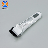 Tondeuse à cheveux avec huile lubrifiante, brosse de nettoyage, peigne guide, kit de toilettage pour animaux, tondeuse électrique pour chiens et bétail