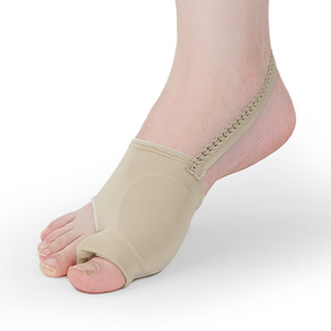 Correcteur d'orteil en silicone semi-fermé pour la correction des protrusions osseuses et des chevilles superposées - Product Image 1