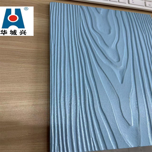 Panel Fibrolite Serat Semen Tahan Api Ringan Tahan Air Tekstur Kayu Modern Berkualitas Tinggi 8 kaki 12mm - Product Image 1