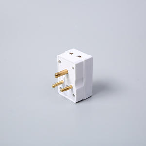 Tianhe Jinming Electric Appliances Travel <b>Adapter</b> 7196 <b>Universal</b> <b>Power</b> Plug 100-240V AC Port ABS Material - Product Image 2