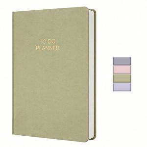 High-end Fabric Lined Hardcover <b>A5</b> Notebook Custom Print Diary Planner <b>Notepad</b> Monthly goal Journal Writing Notebooks - Product Image 1