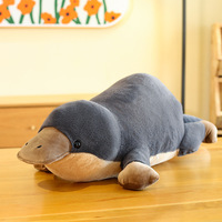 Peluche de canard douce et grande, adorable poupée de canard en peluche pour enfants, cadeau de la Saint-Valentin et décoration d'intérieur