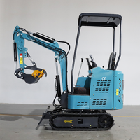 Mini-excavatrice personnalisable de 1 tonne, 1,5 tonne, Euro 5, petite pelleuse, vente de mini-excavatrices