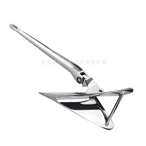 Ancres de charrue à charnière en acier inoxydable 316, multi-spécifications, pour navires, yachts, bateaux, ancres triangulaires - Product Image 3