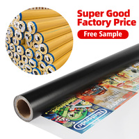 Bannière en vinyle flexible imprimée éco-solvant 440 g/m² 13 oz, bannière publicitaire extérieure frontlit, bannière en vinyle PVC, matériaux d'affiche écologiques
