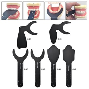 Ya Yida - Fondo de Fotografía Dental Intraoral, Silicona Negra Suave, Curvo, para Cuidado Dental, Juego de 6 Piezas - Product Image 2
