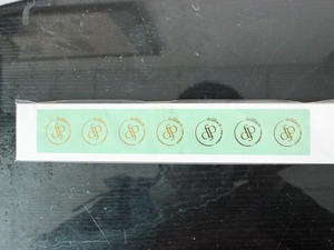 Autocollant en papier de bonne qualité, étiquette en papier doré brillant brillant brillant - Product Image 3