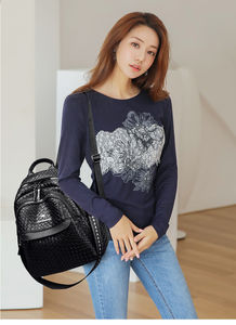 <span class=keywords><strong>Zaino</strong></span> di grande capacità per ragazze adolescenti, leggero, elegante e spazioso per la scuola, i viaggi e l'uso quotidiano - Product Image 6