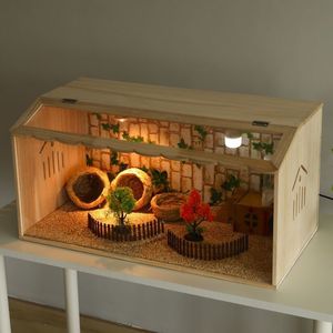 Caja de cría de pollos Ying Yiyi Lutin, jaula de madera con temperatura controlada para la cría de pollitos y el invierno de los animales. - Product Image 3