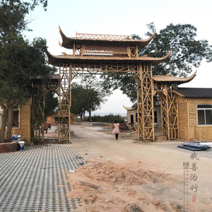 Bamboo Archway Chinese Style D4 7M Manual Crafted For Garden Decoration ZJ 02 - Product Image 1