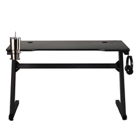 Meilleure table de jeu pour ordinateur de bureau avec surface en MDF et métal anti-rayures pour le gaming