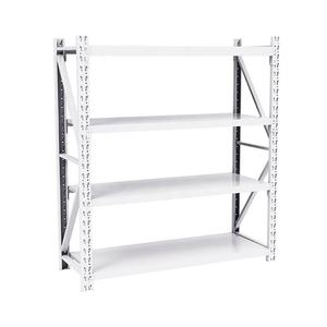 סיטונאי רב ברמה לבנה מדפי מחסן תעשייתי מדף אחסון מדפי מתלה פלדה מתלה מגורמר - Product Image 1