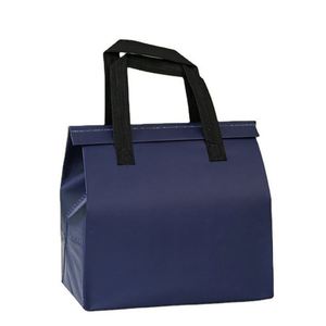 Bolsa Térmica Desechable para Bebidas y Almuerzo, Aislada, Laminada, No Tejida, de un Solo Compartimento, con Diseño de Letras, a Bajo Precio - Product Image 1