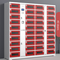 Nouveau Style Smart Locker Téléphone iPad Tablette Casier De Charge Intelligent Armoire De Rangement Casier pour Aéroport Gare