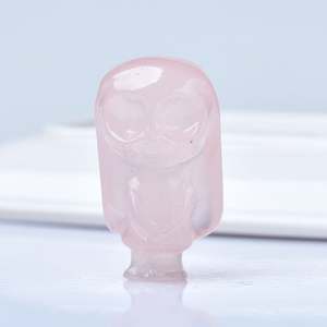 Vente en gros de cristaux d'artisanat folklorique naturel pierres de guérison sculptées à la main pierre de cristal personnage <span class=keywords><strong>Jack</strong></span> et Sally pour les cadeaux d'Halloween - Product Image 2