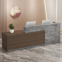 Comptoir de réception de bureau, comptoir de consultation, comptoir de caisse pour magasin de vêtements, comptoir de bar, petit comptoir, simple et moderne