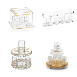 <span class=keywords><strong>Fontaine</strong></span> à <span class=keywords><strong>vin</strong></span> Kiddush personnalisée en acrylique lucite avec petites coupelles pour la décoration <span class=keywords><strong>de</strong></span> <span class=keywords><strong>table</strong></span> <span class=keywords><strong>de</strong></span> Shabbat - Cadeau Judaica - Art juif <span class=keywords><strong>de</strong></span> luxe - Product Image 1