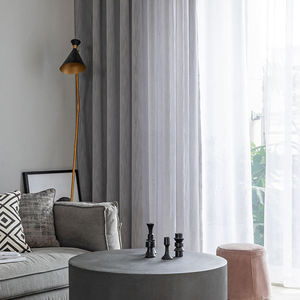 Innermor-Cortinas <span class=keywords><strong>de</strong></span> tul <span class=keywords><strong>de</strong></span> decoración sólida personalizadas, sala <span class=keywords><strong>de</strong></span> estar estilo japonés coreano para, dormitorio, <span class=keywords><strong>cocina</strong></span>, ventanas - Product Image 4