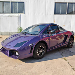 Hot Selling Customization Electric purple Sports Car Special Transportation Mini Ev <b>Cheap</b> Electric Mini Car Sports Car - Product Image 3