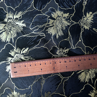 Hochwertiger Gewebter Polyester Luxus-Damast-Design Garngefärbter Jacquard-Brokatstoff für Damen Jungen Mädchen Kleider Anzüge JS-1804F